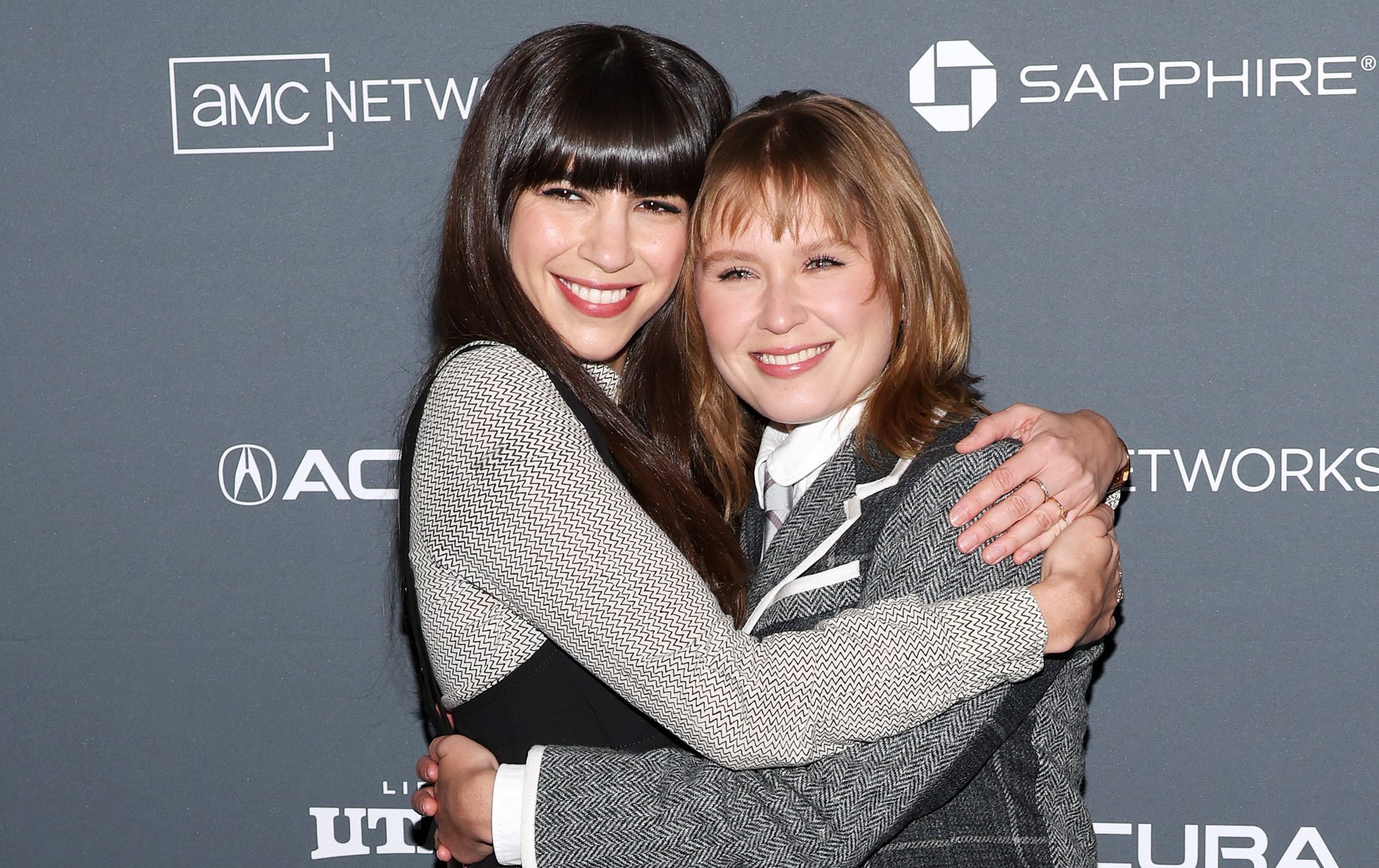 PARK CITY, UTAH - JANUARY 21: Director Laurel Parmet and Eliza Scanlen attend the 2023 Sundance Film Festival 