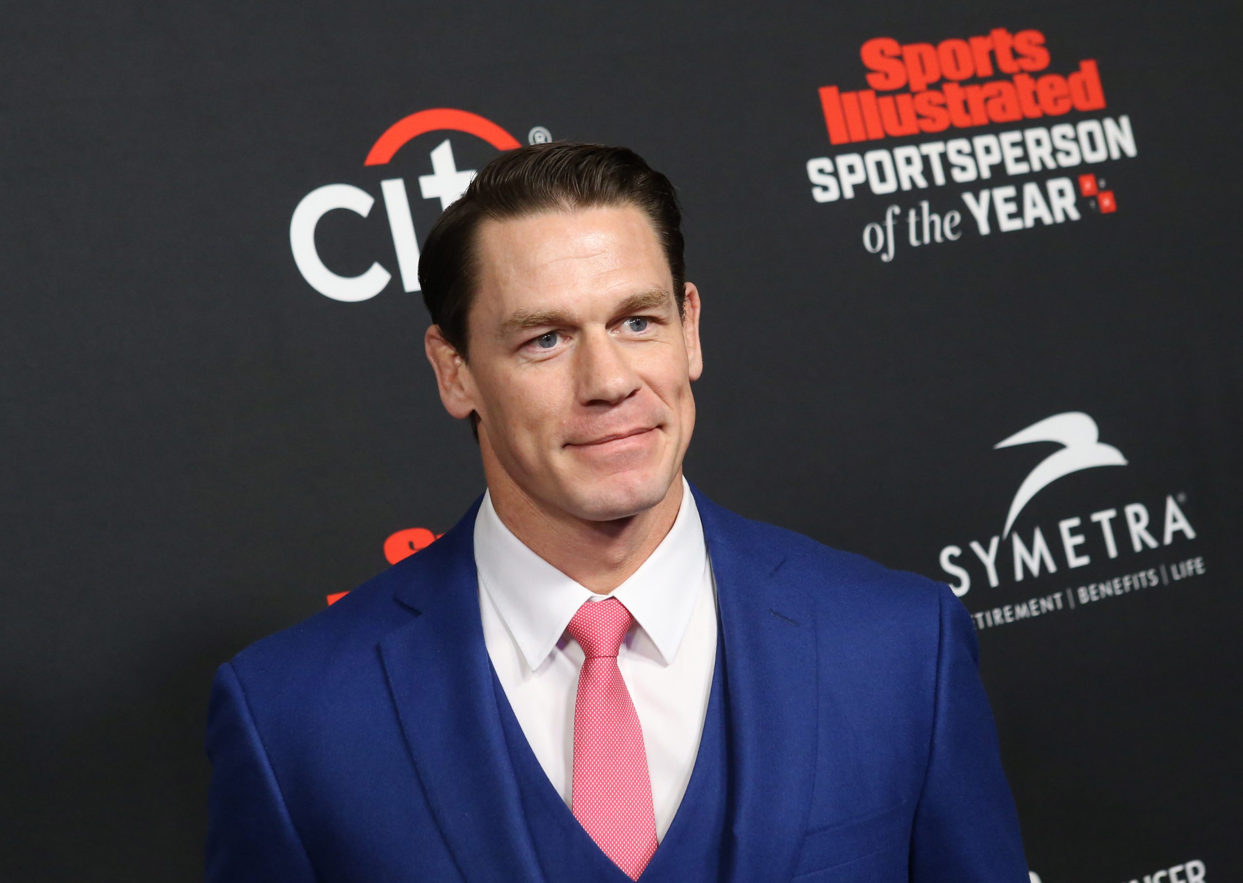 BEVERLY HILLS, CALIFORNIA - DECEMBER 11: John Cena attends Sports Illustrated Sportsperson of The Year Awards held at The Beverly Hilton Hotel on December 11, 2018 in Beverly Hills, California. (Photo by Michael Tran/FilmMagic)