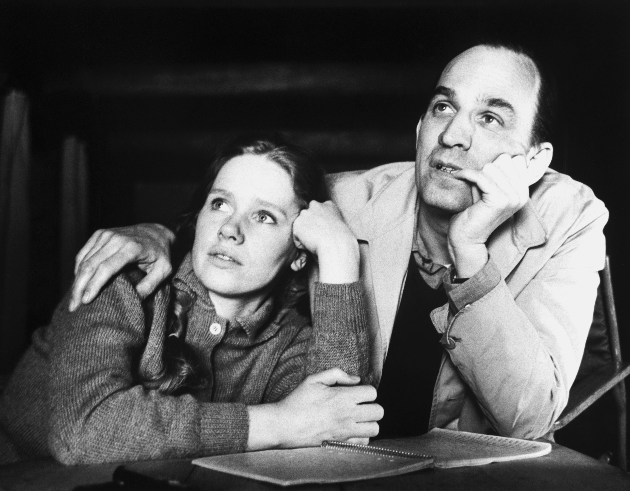 Liv Ullmann and Ingmar Bergman in 1968