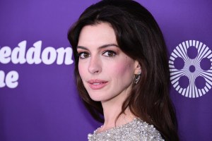NEW YORK, NEW YORK - OCTOBER 12: Anne Hathaway attends the red carpet event for "Armageddon Time" during the 60th New York Film Festival at Alice Tully Hall, Lincoln Center on October 12, 2022 in New York City. (Photo by Theo Wargo/Getty Images for FLC)