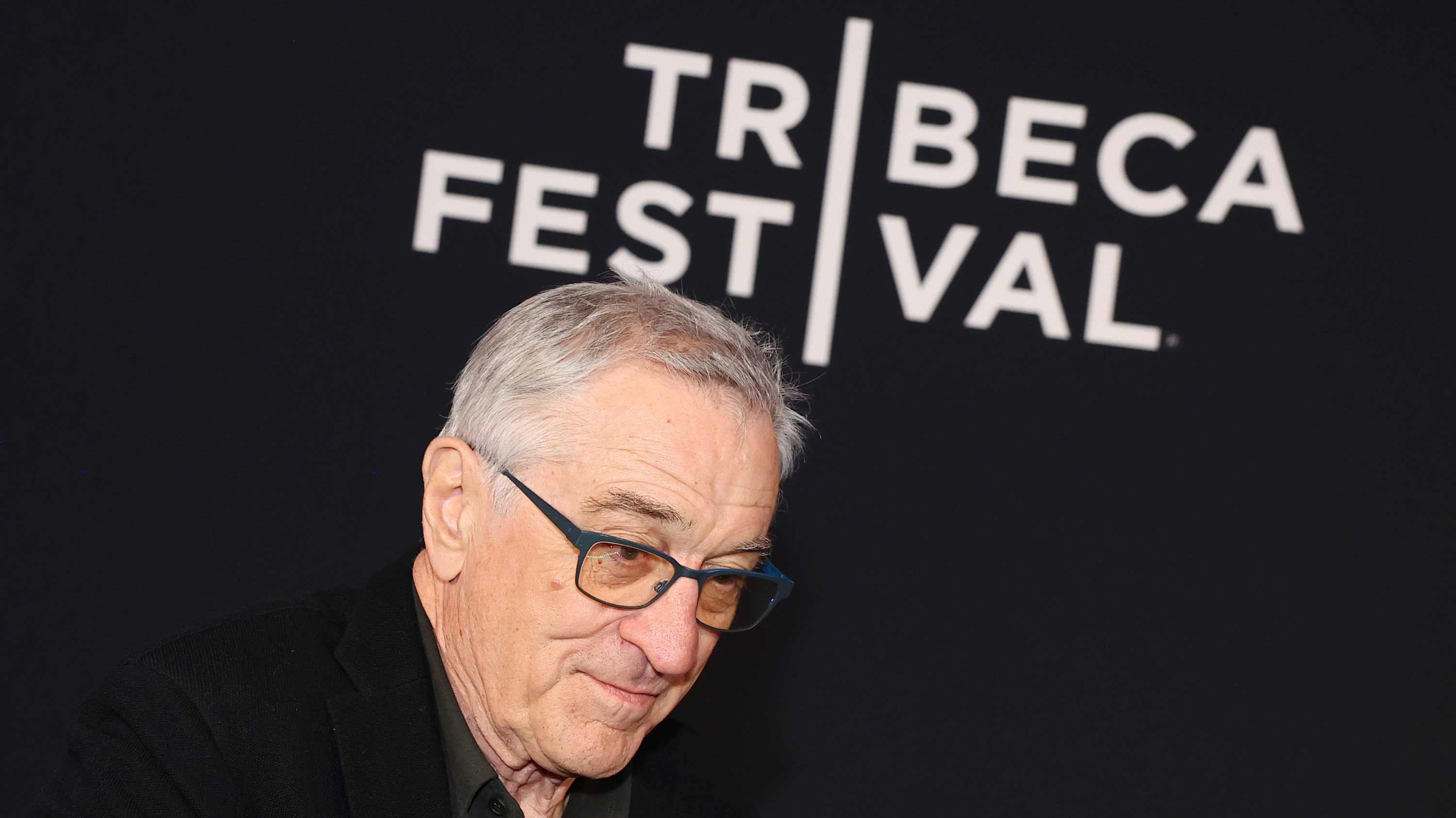NEW YORK, NEW YORK - JUNE 07: Robert De Niro speaks onstage at the Tribeca Festival opening night reception at Tribeca Grill on June 07, 2023 in New York City. (Photo by Arturo Holmes/Getty Images for Tribeca Festival)