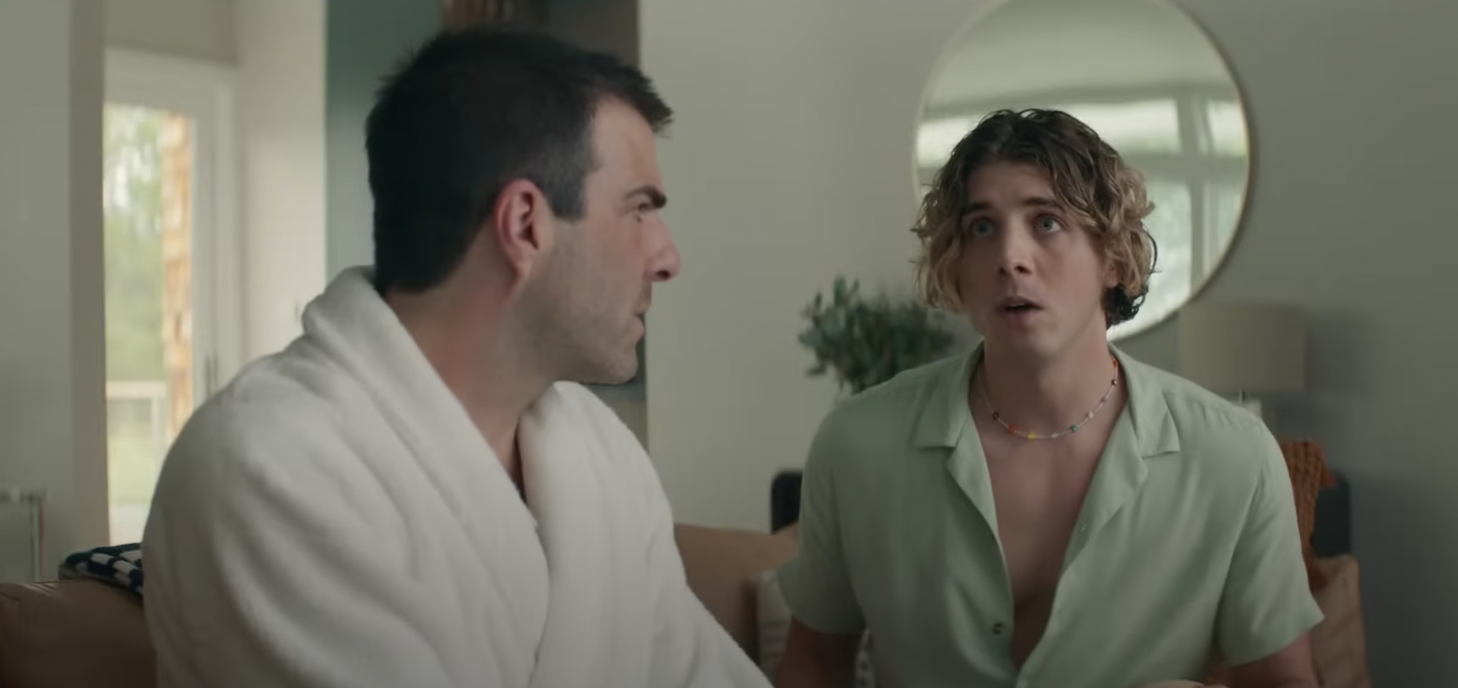 ‘Down Low’ Trailer: Lukas Gage Is Determined to Give Zachary Quinto a Happy Ending