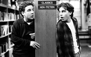 BOY MEETS WORLD, from left: Ben Savage, Rider Strong, 1993-2000.  © ABC / Courtesy Everett Collection