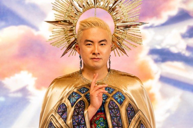 Bowen Yang as God in 