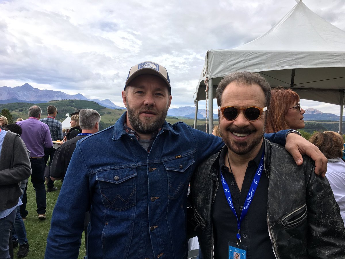 Joel Edgerton and Ed Zwick at the 2018  Telluride Film Festival