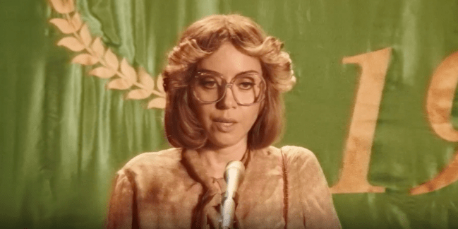 Aubrey Plaza Cannot Spell ‘Loewe’ — in any Decade — in Short-Film Commercial for Loewe